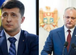 Игорь Додон провел телефонный разговор с Владимиром Зеленским