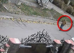 Нападение коварных бандитов на десятилетнего мальчика в Кишиневе попало на видео