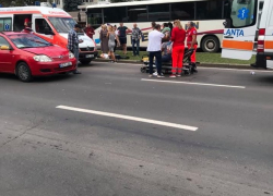 В Кишиневе на «зебре» сбили женщину с ребенком