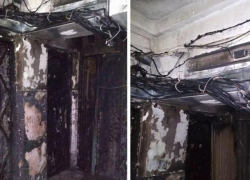 Неизвестный поджег несколько дверей в жилом доме в Бельцах