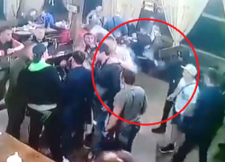 Убийство киллером криминального авторитета с молдавским паспортом на праздновании его выхода на свободу попало на видео