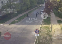 Опубликованы видеокадры обстрела здания МГБ в Тирасполе