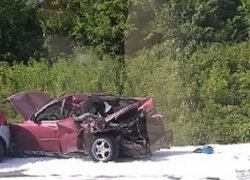 Мальчик получил серьезные ранения в столкновении трех автомобилей на трассе Кишинев - Леушены