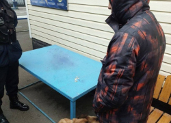 Служебный пес учуял "вещества" у молдаванина на границе