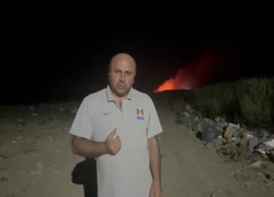 Свалку мусора подожгли в Вулканештах - примар комментирует ситуацию