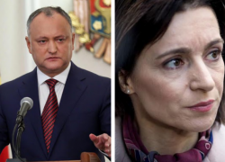 Санду теряет рейтинг, Додон практически догнал президента