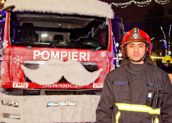 Караван спасателей и пожарных Молдовы порадует жителей Кишинева