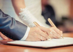 242 срочных брака зарегистрированы в нынешнем году