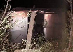 ДТП с опасным переворотом машины произошло в районе резонансной аварии на Ботанике