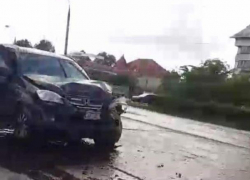 Рядом с Южным вокзалом произошла "групповая" авария