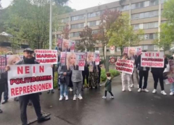 В Швейцарии возмущены арестом Таубер - люди протестуют в Берне