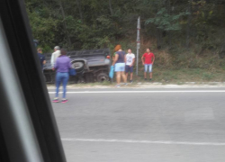 В Хынчештском районе перевернулась маршрутка с 12 пассажирами