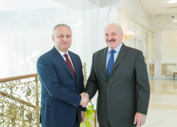 Игорь Додон встретился с президентом Беларуси Александром Лукашенко