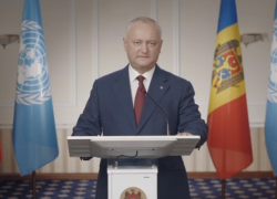 Додон на онлайн-ассамблее ООН: Молдова берет на себя ряд обязательств