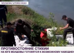 В Штефан-Водэ укрепляют защитную дамбу от наводнения