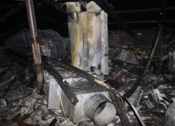 Опубликованы фото из пекарни на Чеканах, где вчера произошел пожар 