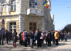 Продавцы Центрального рынка провели протест у примэрии 