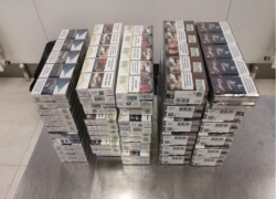 Румынский гражданин с контрабандным грузом сигарет задержан в кишинёвском аэропорту