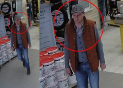 Полиция просит помощи в опознании вора