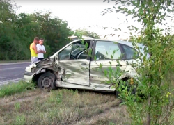 Последствия «пьяного» ДТП на рыбницкой трассе попали на видео