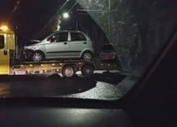 В центре Кишинева столкнулись Lexus и Chevrolet 