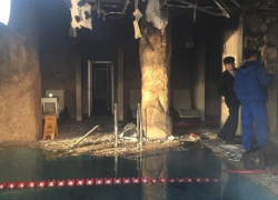 В spa-салоне столичного фитнес-центра произошел пожар