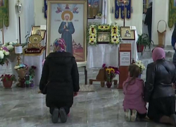 Икона и мощи Святой Матроны снова в Кишиневе 