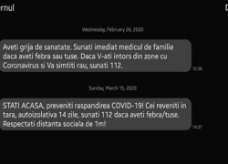 Новые СМС от правительства: не выходите на улицу без лишней надобности