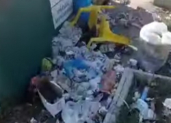 Бессарабка завалена мусором