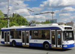 На лето в Кишиневе уменьшат количество троллейбусов