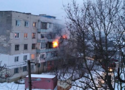 Утром в одном из жилых домов в Дурлештах произошел сильный пожар 