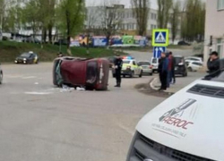 Серьезная авария в столице: два человека получили тяжелые травмы