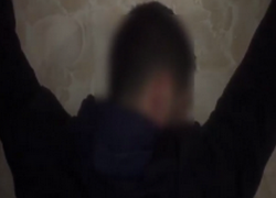 Вооруженные бандиты совершили преступление в квартире на Ботанике и попали на видео 