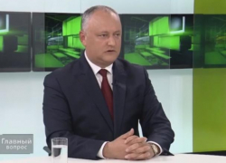 Игорь Додон заявил, что есть только два варианта: коалиция с блоком ACUM или досрочные парламентские выборы