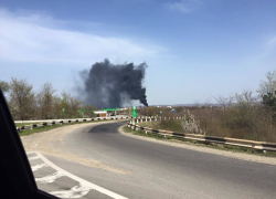 У таможенного терминала в Крикова произошел пожар