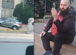 Найден мужчина, который «приземлился» на машине у входа в правительство