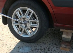 В Кишиневе задержали таксиста, который воровал колеса у автомобилей