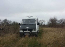 Неизвестные угнали и ограбили микроавтобус, везший посылки из Италии