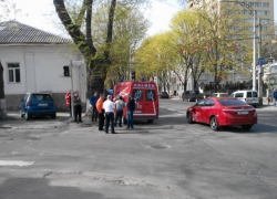 В столице произошло ДТП с участием "скорой"