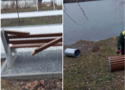 В парке «Ла извор» покуражились малолетние вандалы  