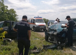 В жуткой аварии в Сынжерей пострадали шесть человек, двое из них – дети