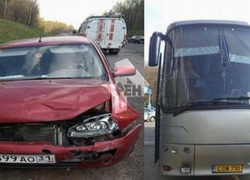 Автобус из Молдовы попал в аварию в Тульской области