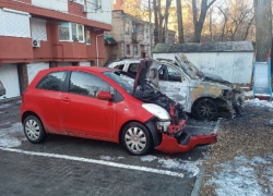 В ночь на вторник в Кишиневе горели три автомобиля