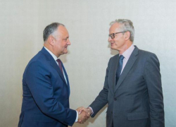 Игорь Додон встретился с важным европейским чиновником