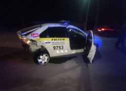 Давивший полицейских в Бельцах водитель задержан на 72 часа