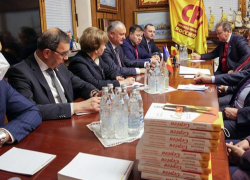 Молдавская делегация встретилась с Сергеем Мироновым - руководителем фракции «Справедливая Россия» в Госдуме