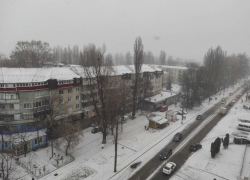 Дождались! В Кишиневе выпал первый снег этой зимы