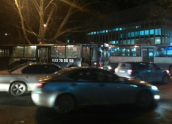 В столице произошло ДТП с участием троллейбуса и автобуса 