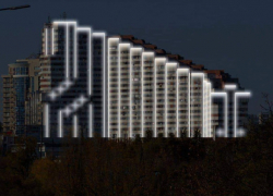 Вот каким, возможно, будет ночное освещение Ворот города в Кишиневе