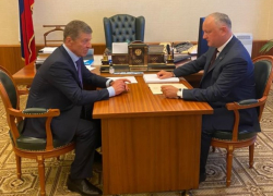 Додон и Козак встретились в Москве - кредит, экспорт, межправкомиссия и другие темы